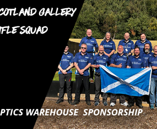 Scotland Gallery Rifle Squad Sponsorship